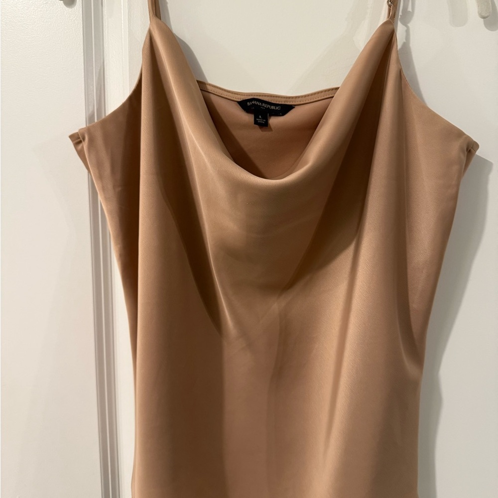 Banana Republic Blush Satin Top